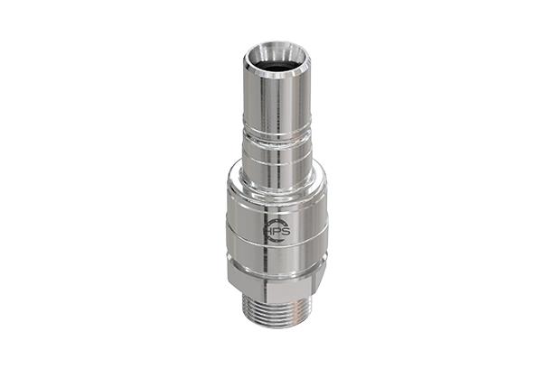 Self-sealing Male Thread 60° Cone (SERIE-I) (Water Couplings)