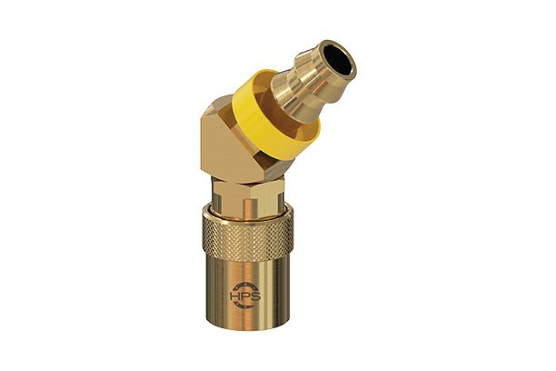 45° Socket for Push-lock Hose (Water Couplings)