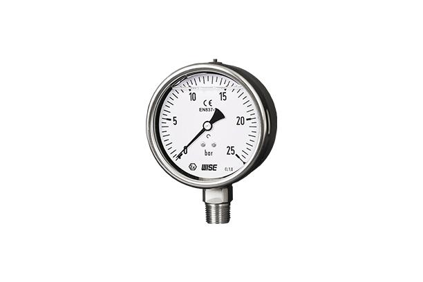 Euro gauge Liquid filled industrial pressure gauge (Bourdon Tube)