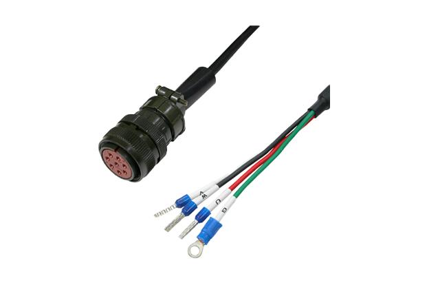J5 HK-ST / J4 HG-SR, JR power cable (MITSUBISHI J5/J4 Servo Cable)