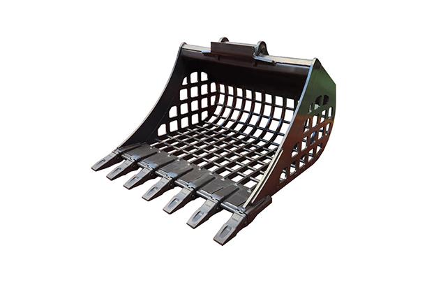 Engcon Steelwrist Riddle Bucket 1300 For 14ton 