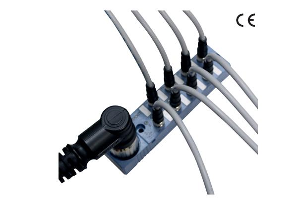 M23 main cable detachable M8 branch box MSB Series (M12/M8 Sensor Distributor)