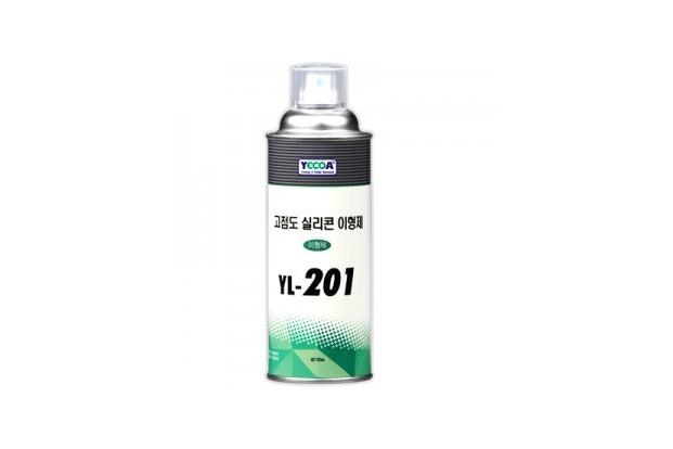 High-viscosity silicone releasing agent
