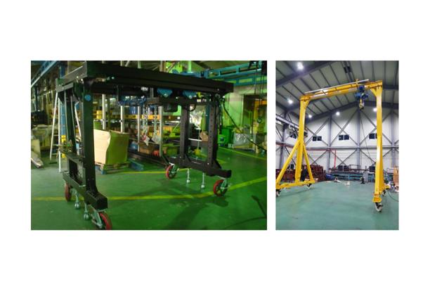 이동식 겐트리 크레인 (PORTABLE GANTRY CRANE)