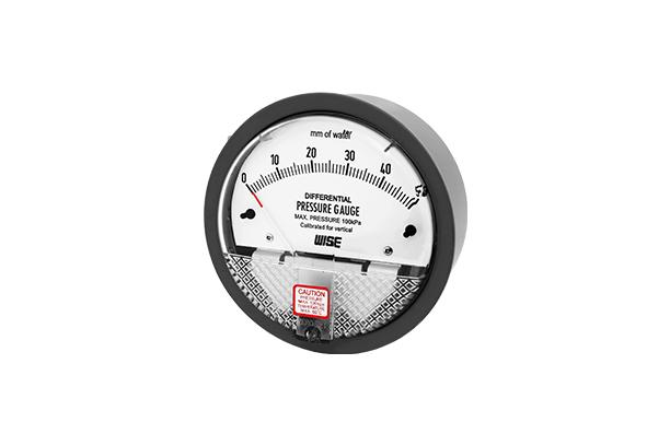 Low differential pressure gauge