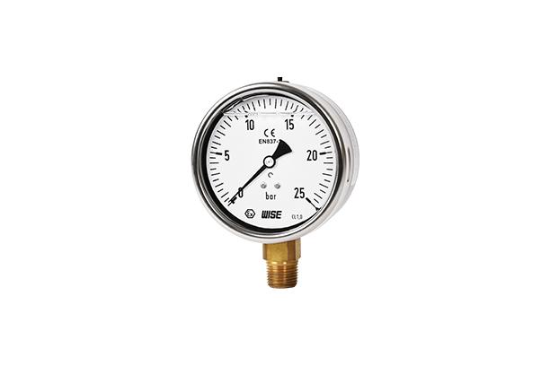 Euro gauge Liquid filled industrial pressure gauge (Bourdon Tube)