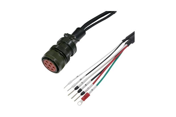1S 2~3kW power integrated brake cable (OMRON 1S Servo Cable)