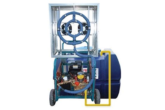 Automatic sensor fan sprayer