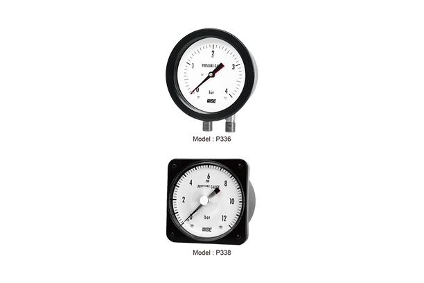 Duplex pressure gauge (Bourdon Tube)