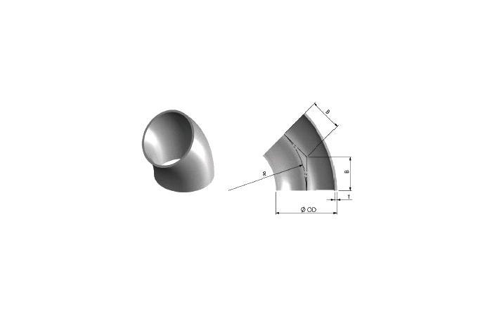 45˚ Elbow