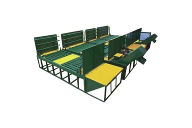 Half-Truck Grating Type Tire Washer