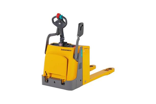Electric ride-on/pedestrian pallet truck 2000 kg