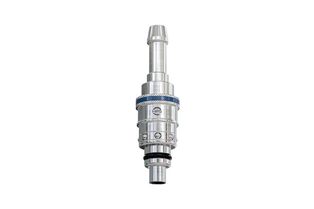 Straight Valved Plug for Hose