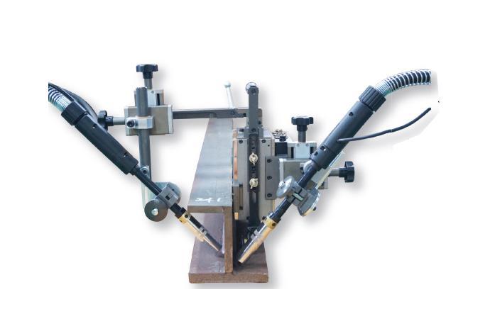 Fillet Wall Travelling Stitch and Continuous welder by 2 Torch