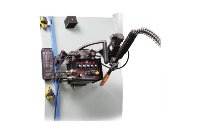 Fillet/Butt Multi Curved(3D) welder with Flexible guide rail