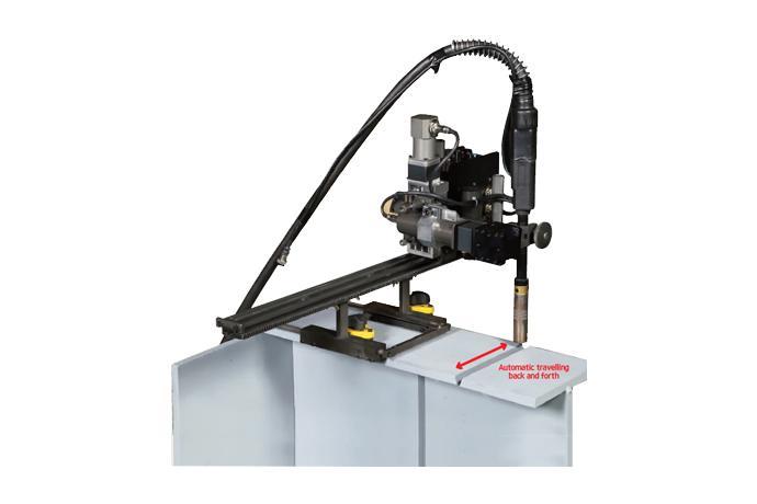 Butt/Fillet Weaving Welder with automatic travelling back and forth