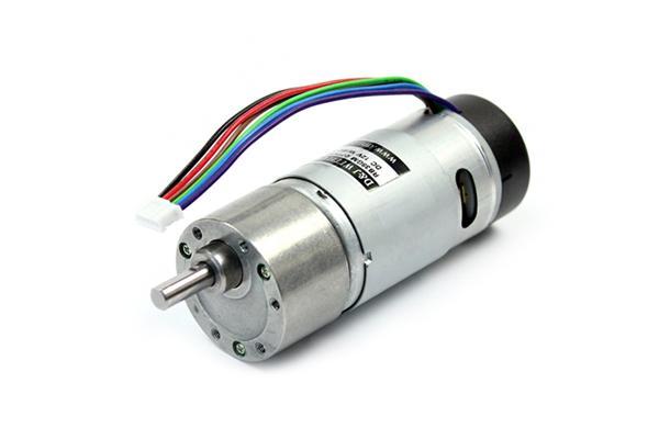 Spur Geared Motor with Encoder