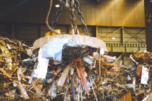 Lifting Magnets for Scrap Handling