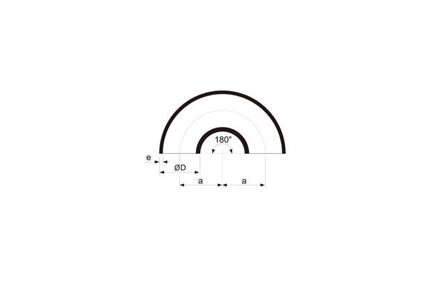 Elbow (Elbows long radius 10 / 14 BAR)