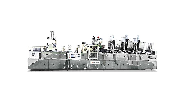 3 Lane Cup Sealing Machine