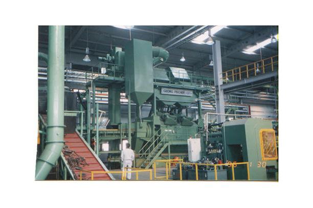 GF SHOT BLAST MACHINE