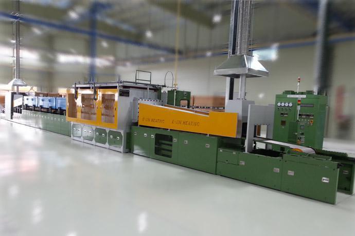 Continuous Belt Type Brazing Furnace