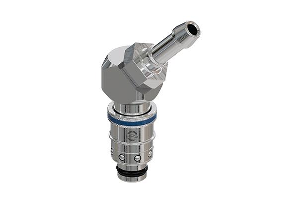 45° Straight Plug for Hose