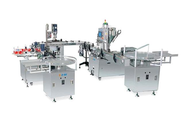 Automatic High Viscosity Liquid Filling Line