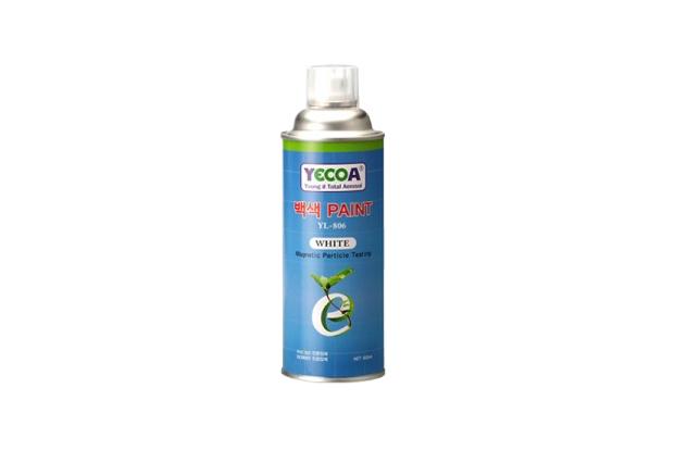 White paint for magnetic particle testing (MT)