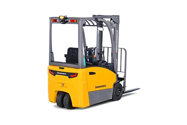 Electric three-wheel counterbalance forklift truck 1.6t