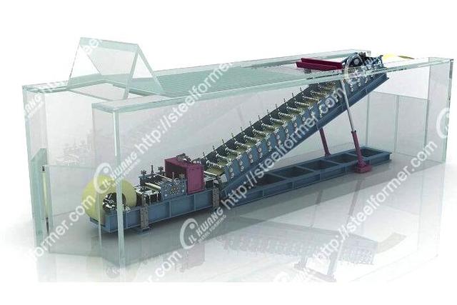 Standing seam roofing sheet