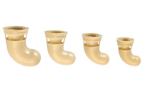 Elbow type lower bowl of Drain
