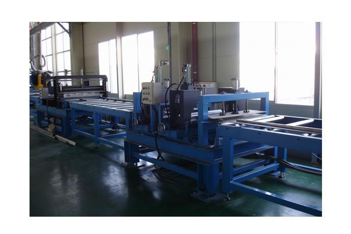 Metal panel production system