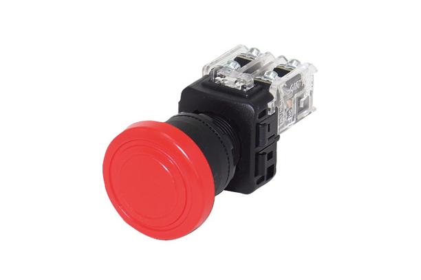 Emergency push button switch