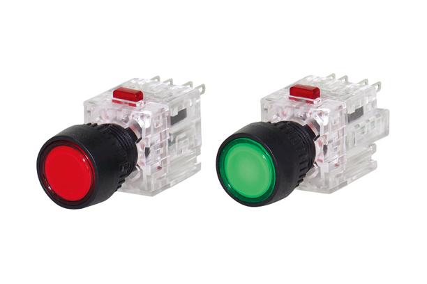 Lamp push button switch