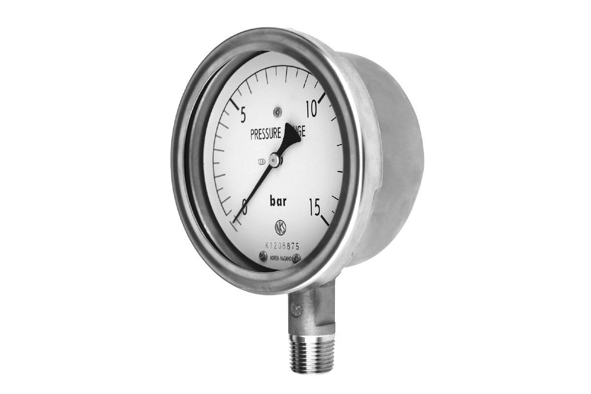 DRY TYPE - Stainless Steel Pressure Gauge