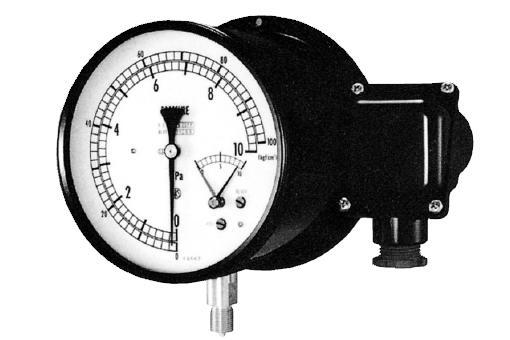 Pressure Gauge with Electric Contact (Micro Switch Type)