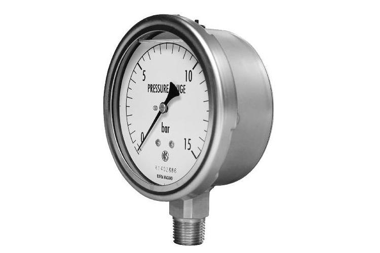 Liquid Filled Type - Solid front Pressure Gauge