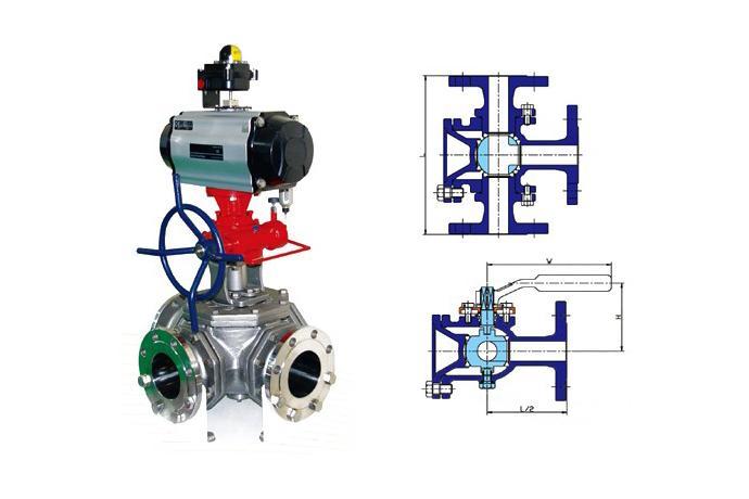 Divert 3Way Ball Valve (T-type)