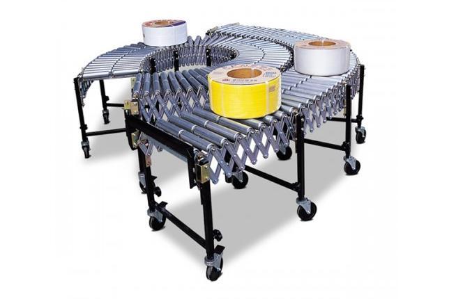 Steel Roller Type Flexible Conveyor (Double)