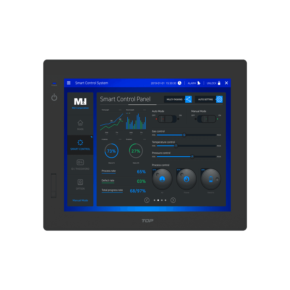 Touch Panel, Touch Display (PLC/HMI)
