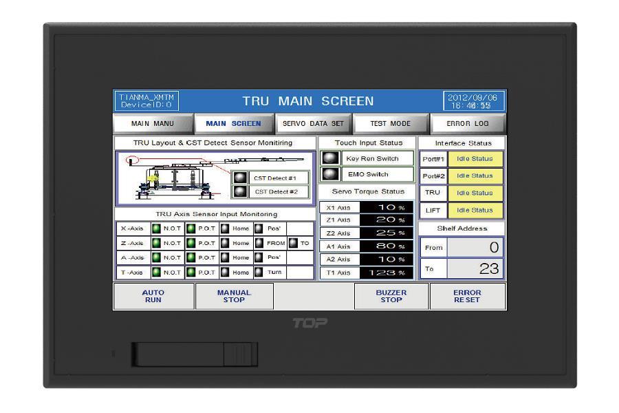 Touch Panel, Touch Display (PLC/HMI)