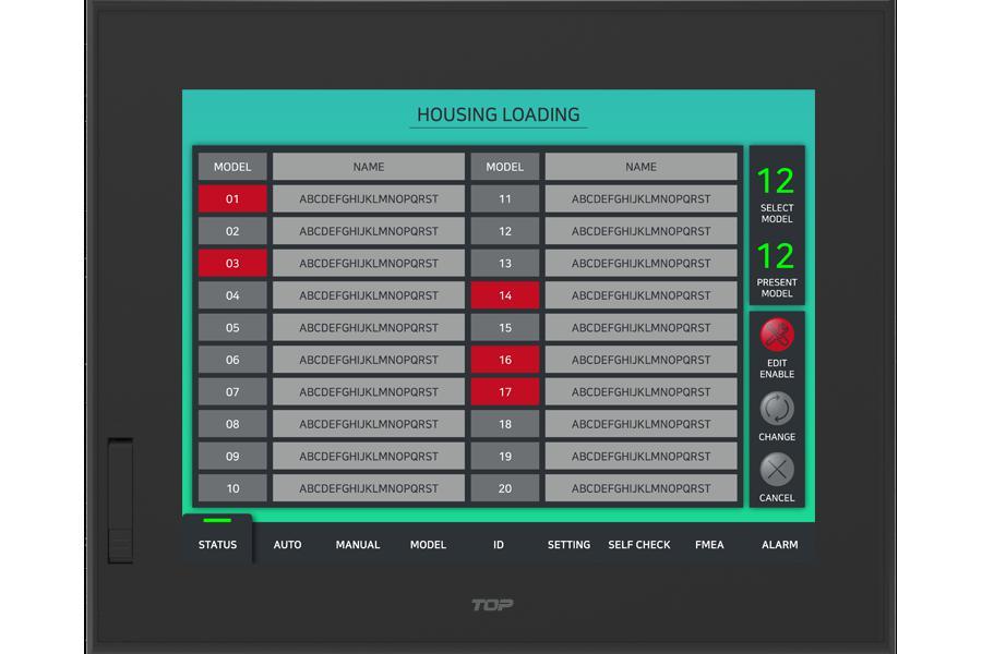 Touch Panel, Touch Display (PLC/HMI)