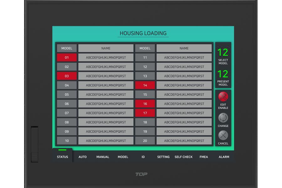 Touch Panel, Touch Display (PLC/HMI)