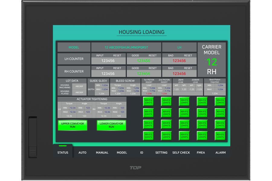 Touch Panel, Touch Display (PLC/HMI)