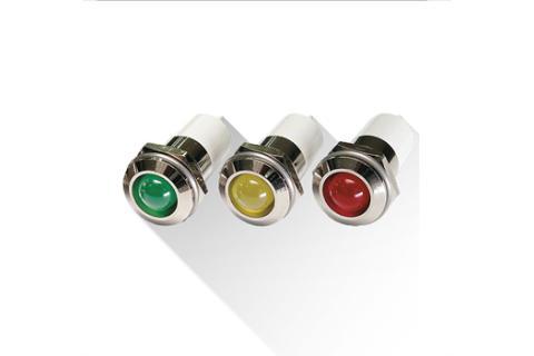 16mm LED 인디게이터 (터미널 단자 삽입형)