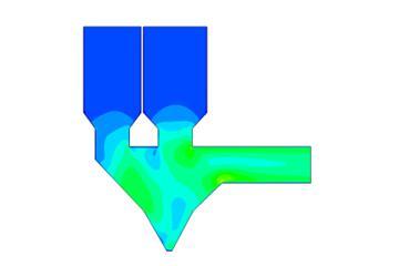Baffle System in Economizer Hopper