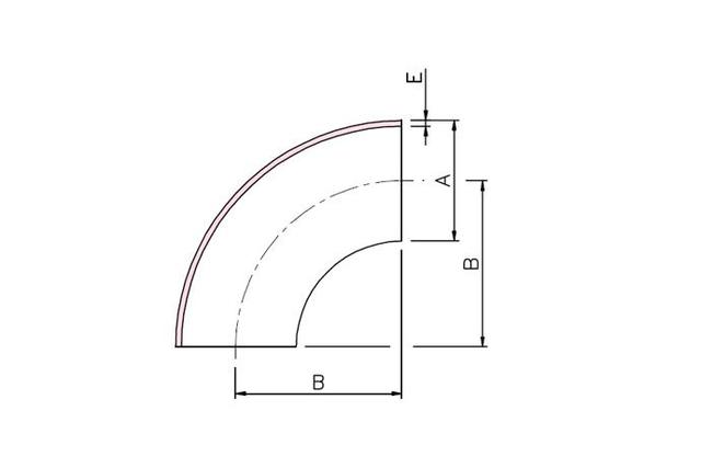 Weld Fittings - 90° Elbow -W-