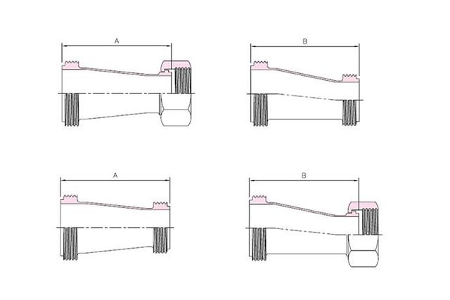 Hex Union Fittings - Reducer
