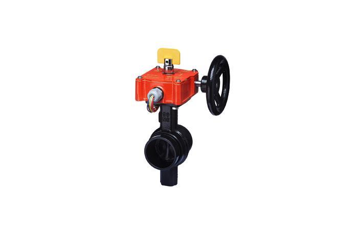 Butterfly Valve (Grooved-Supervised Closed)